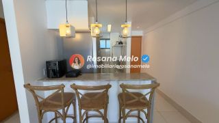 Apartamento térreo à venda com 72,97m², piscina privativa, 2 quartos, Condomínio La Fleur Polinésia, em Muro Alto