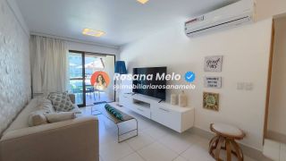 Apartamento térreo à venda com 72,97m², piscina privativa, 2 quartos, Condomínio La Fleur Polinésia, em Muro Alto