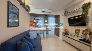 Apartamento à venda com 62m², 2 suítes, Condomínio Nannai Residence, em Muro Alto