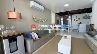 Bangalô duplex à venda com 180m², 4 quartos (3 suítes), piscina privativa, Condomínio Malawi Beach Houses, em Muro Alto