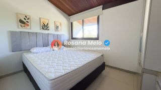 Bangalô duplex à venda com 180m², 4 quartos (3 suítes), piscina privativa, Condomínio Malawi Beach Houses, em Muro Alto
