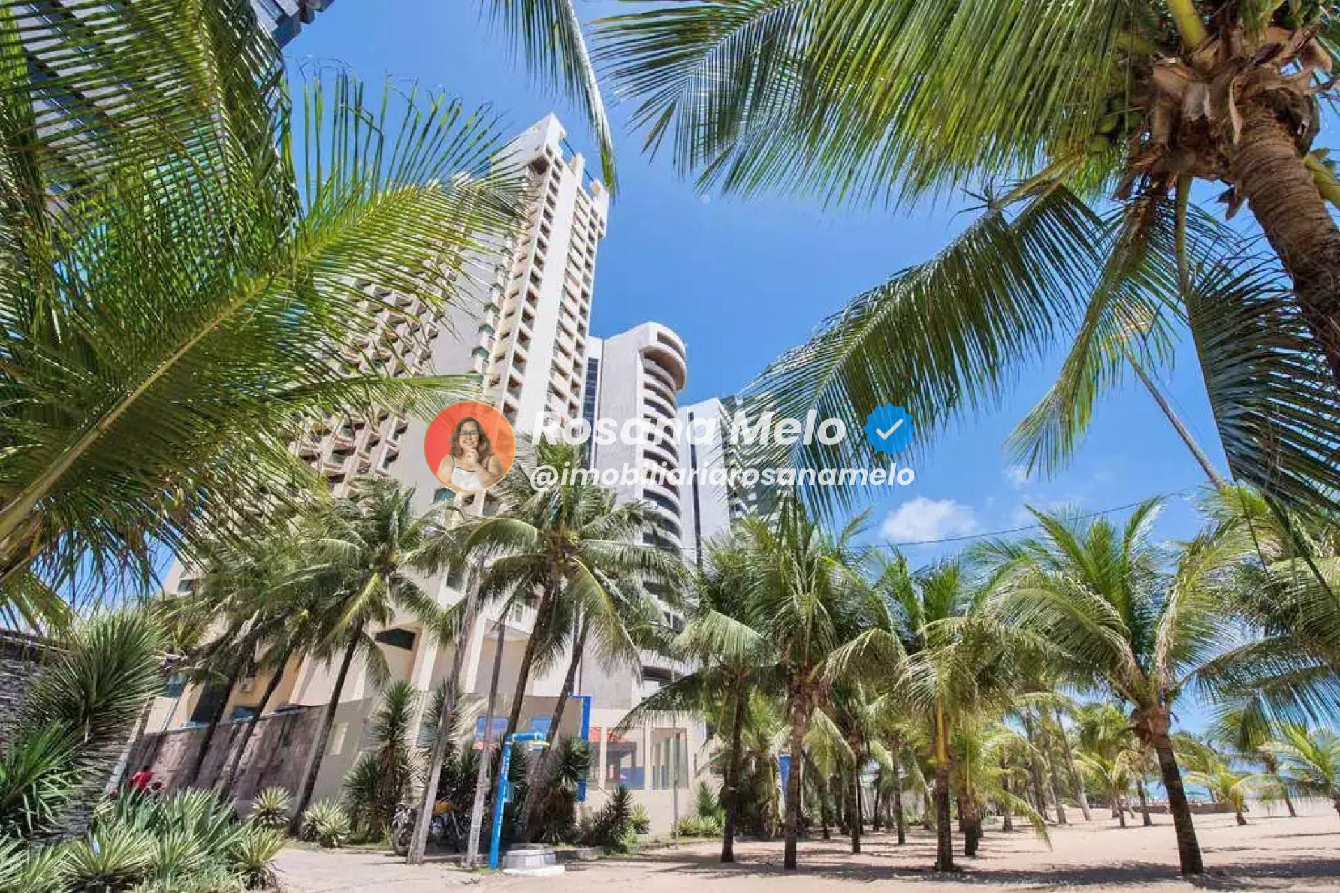 Apartamento à beira-mar para alugar com 30m², varanda com vista para o mar, Condomínio Costa Mar By Atlântica, em Piedade