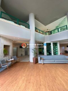 Apartamento à beira-mar para alugar com 30m², varanda com vista para o mar, Condomínio Costa Mar By Atlântica, em Piedade