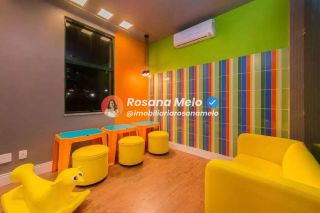 Apartamento à beira-mar para alugar com 30m², varanda com vista para o mar, Condomínio Costa Mar By Atlântica, em Piedade