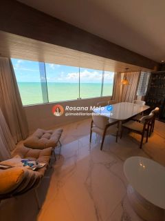 Apartamento à beira-mar, porteira fechada, à venda com 180m², 3 quartos (2 suítes), Edf. Saint Just, em Boa Viagem