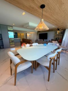 Apartamento à beira-mar, porteira fechada, à venda com 180m², 3 quartos (2 suítes), Edf. Saint Just, em Boa Viagem