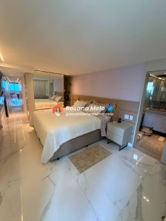 Apartamento à beira-mar, porteira fechada, à venda com 180m², 3 quartos (2 suítes), Edf. Saint Just, em Boa Viagem