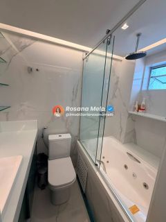 Apartamento à beira-mar, porteira fechada, à venda com 180m², 3 quartos (2 suítes), Edf. Saint Just, em Boa Viagem