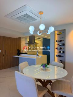 Apartamento à beira-mar, porteira fechada, à venda com 180m², 3 quartos (2 suítes), Edf. Saint Just, em Boa Viagem