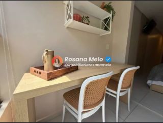 Flat de luxo à venda, porteira fechada, 1 quarto, Varandas do Porto Residence, em Porto de Galinhas