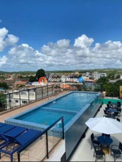 Flat de luxo à venda, porteira fechada, 1 quarto, Varandas do Porto Residence, em Porto de Galinhas