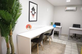 Sala comercial para alugar com 27m², climatizada, Empresarial Boutique, na Torre