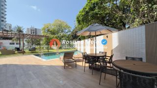 Edf Domus Augusto Lins e silva,26m,Studio mobiliado e decorado,vista mar.