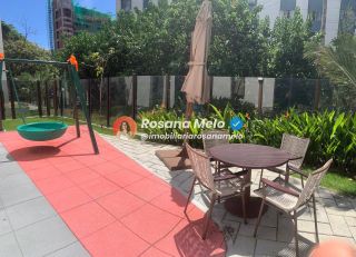 Apartamento 3 suítes, 131,77m², varanda, Edf. Léo Monte, Boa Viagem