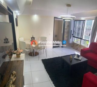 Apartamento 2 quartos (1 suíte), 70m², mobiliado, Edf. Priscila, Boa Viagem