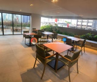Apartamento 2 quartos (1 suíte), 58,30m², climatizado, Edf. Icon, Boa Viagem
