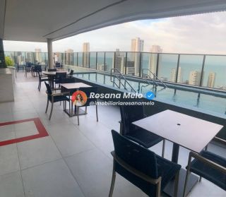 Apartamento 2 quartos (1 suíte), 58,30m², climatizado, Edf. Icon, Boa Viagem