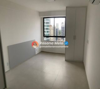 Apartamento 2 quartos (1 suíte), 58,30m², climatizado, Edf. Icon, Boa Viagem