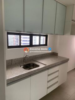 Apartamento 2 quartos (1 suíte), 58,30m², climatizado, Edf. Icon, Boa Viagem
