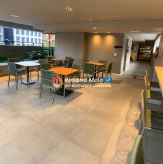 Apartamento 2 quartos (1 suíte), 58,30m², climatizado, Edf. Icon, Boa Viagem