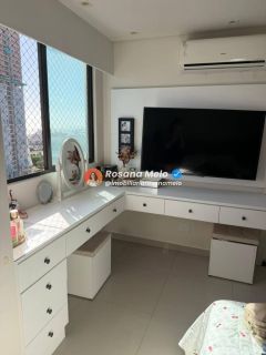 Edf Arcos da Aurora Santo Amaro,127m,andar alto,vista livre para o rio,3 quartos,2 suites,2 vagas.