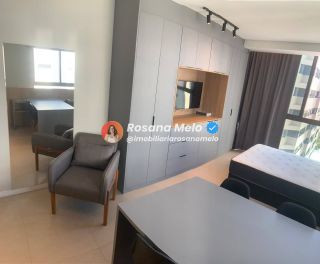 Studio 30m², mobiliado, Edf. Rooftop, Boa Viagem