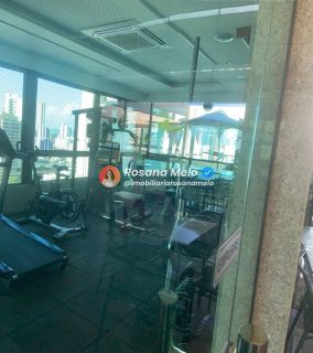 Studio 30m², mobiliado, Edf. Rooftop, Boa Viagem