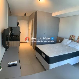 Studio 30m², lazer completo, Edf. Rooftop, Boa Viagem