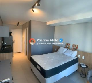 Studio 30m², lazer completo, Edf. Rooftop, Boa Viagem