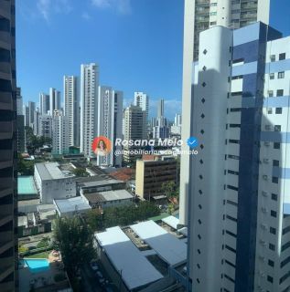 Studio 30m², lazer completo, Edf. Rooftop, Boa Viagem