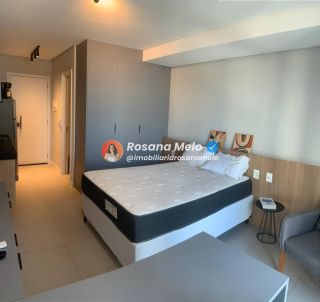 Studio 30m², lazer completo, Edf. Rooftop, Boa Viagem