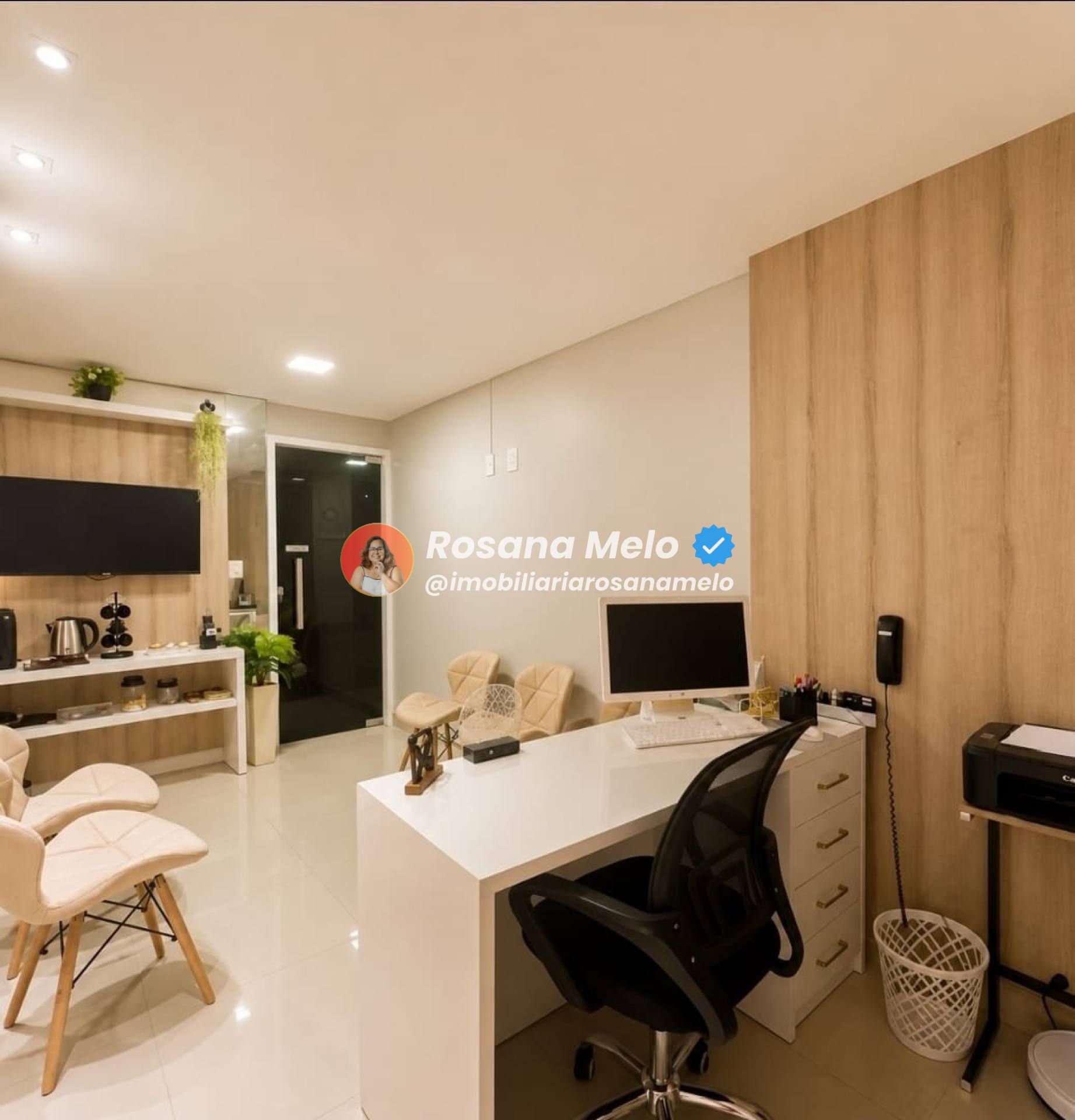 Sala comercial 35m², 4 ambientes, Empresarial Renato Dias, Paissandu