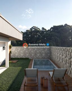 Casa 4 suítes, 188m², deck com piscina, Gravatá
