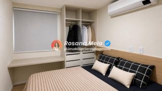 Apartamento no Studio Candeias,mobiliado,vista mar,1 vaga.