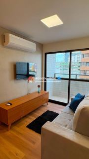 Apartamento no Studio Candeias,mobiliado,vista mar,1 vaga.