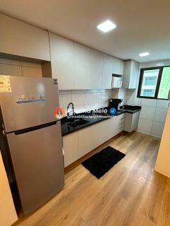 Apartamento no Studio Candeias,mobiliado,vista mar,1 vaga.