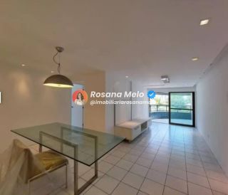 Apartamento 3 quartos (2 suítes), 114m², 2 vagas, Edf. Monte Reale, Boa Viagem