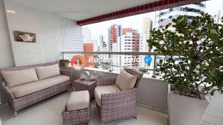 Apartamento 4 suítes, 233,25m², vista para o mar, Edf. Senzala do Suassuna, Boa Viagem