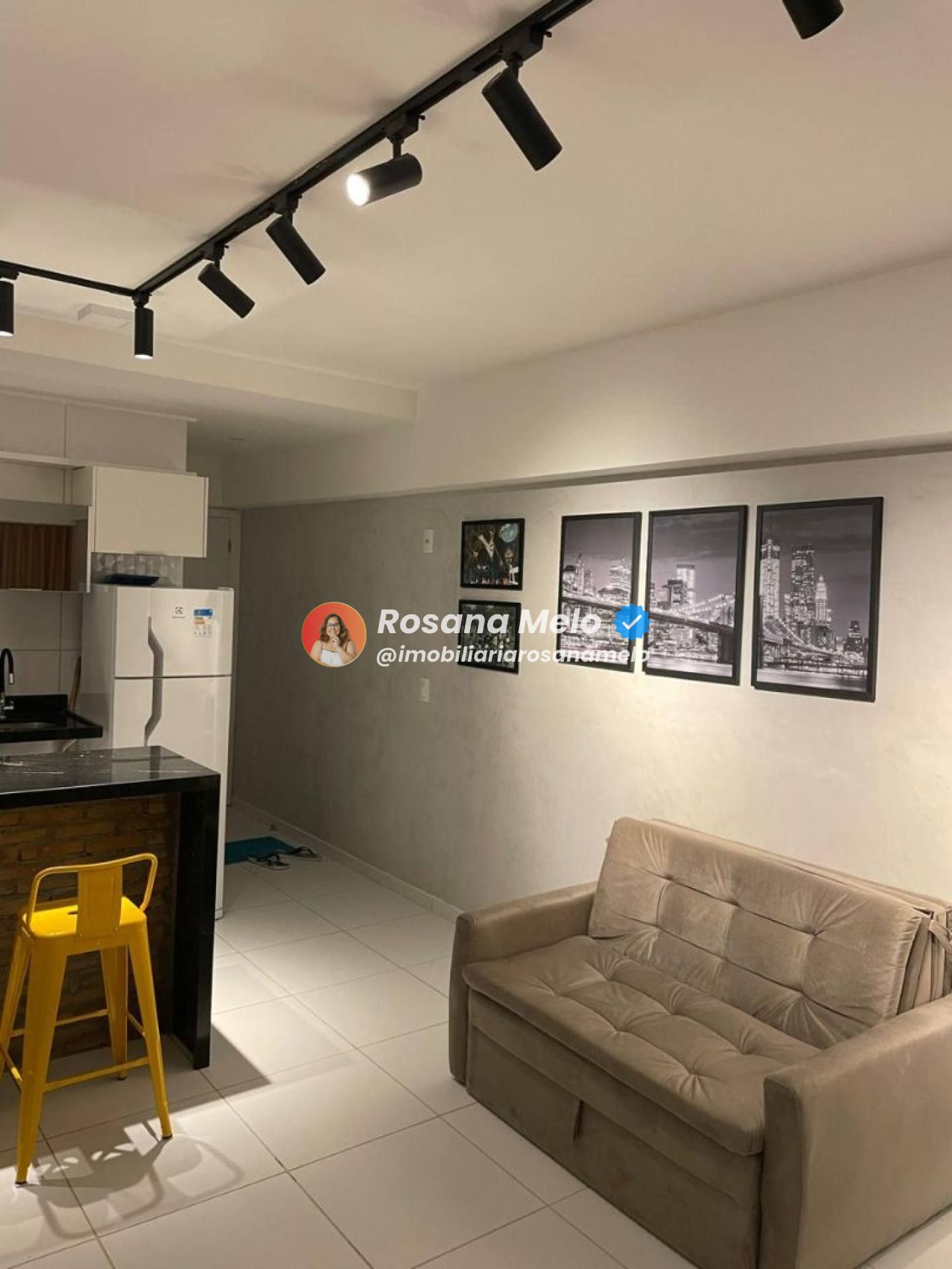 Apartamento 1 quarto, 30m², porteira fechada, Edf. Costa do Rio, Boa Viagem