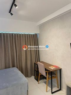 Apartamento 1 quarto, 30m², porteira fechada, Edf. Costa do Rio, Boa Viagem