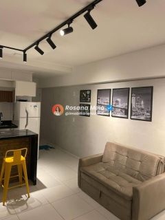 Apartamento 1 quarto, 30m², porteira fechada, Edf. Costa do Rio, Boa Viagem