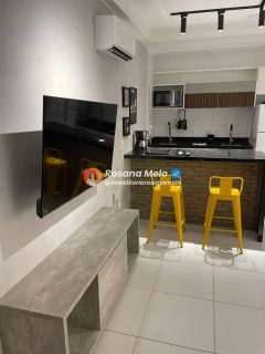 Apartamento 1 quarto, 30m², porteira fechada, Edf. Costa do Rio, Boa Viagem