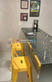 Apartamento 1 quarto, 30m², porteira fechada, Edf. Costa do Rio, Boa Viagem