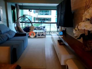 Apartamento 2 quartos (1 suíte), 68,42m², porteira fechada, mobiliado e decorado, Ekoara Residence