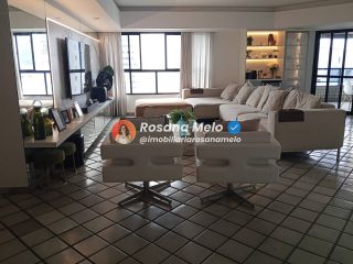 Apartamento 5 quartos (2 suítes), 212m², vista para o mar, Edf. Natália Dias, Boa Viagem