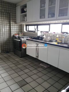 Apartamento 5 quartos (2 suítes), 212m², vista para o mar, Edf. Natália Dias, Boa Viagem