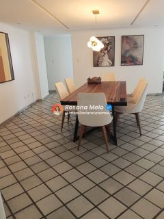 Apartamento 5 quartos (2 suítes), 212m², vista para o mar, Edf. Natália Dias, Boa Viagem