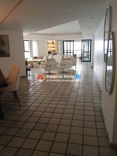 Apartamento 5 quartos (2 suítes), 212m², vista para o mar, Edf. Natália Dias, Boa Viagem