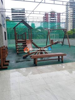 Apartamento 5 quartos (2 suítes), 212m², vista para o mar, Edf. Natália Dias, Boa Viagem