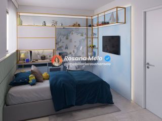 Apartamento 4 quartos (2 suítes), 132m², lazer completo, Edf. Alameda Jardins, Boa Viagem